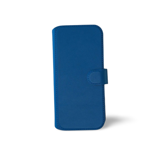 Fairphone 5 Leder Flip Case ocean blue