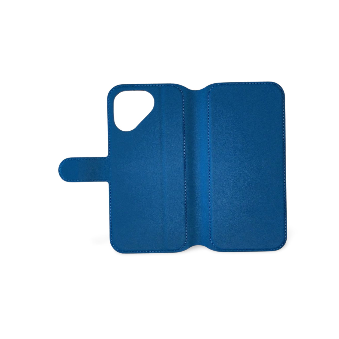Fairphone 5 Leder Flip Case open back ocean blue