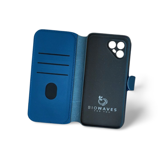 Fairphone 4 Flip Cover mit Hülle blau/schwarz