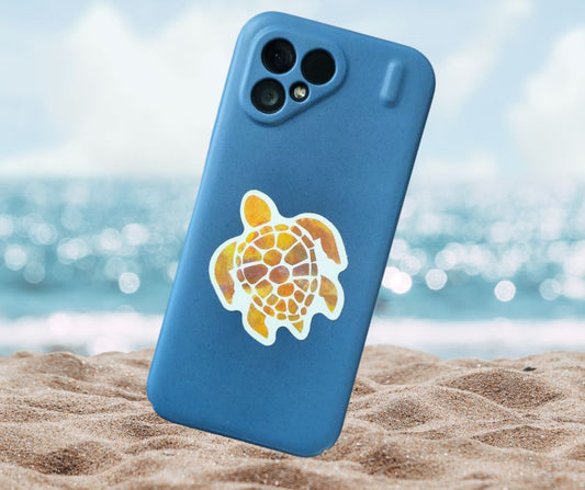 SmartShell 5 mit Schildkrötenaufkleber