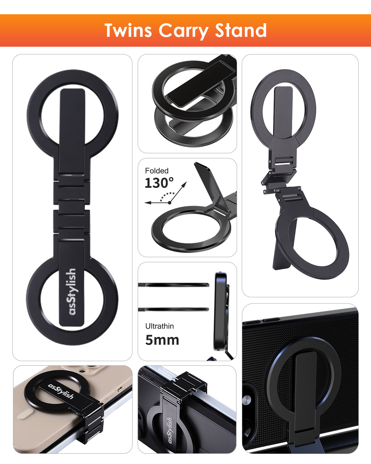 Twins Carry Stand