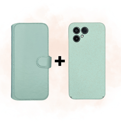 Leder Flipcover für Fairphone 6 – Wallet Case Bundle