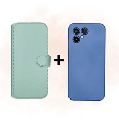 Leder Flipcover für Fairphone 6 – Wallet Case Bundle