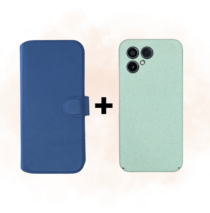 Leder Flipcover für Fairphone 6 – Wallet Case Bundle