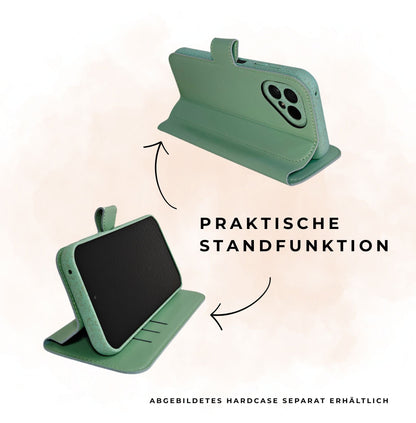 Leder Flipcover für Fairphone 4 / 5 / 6 - ohne Case