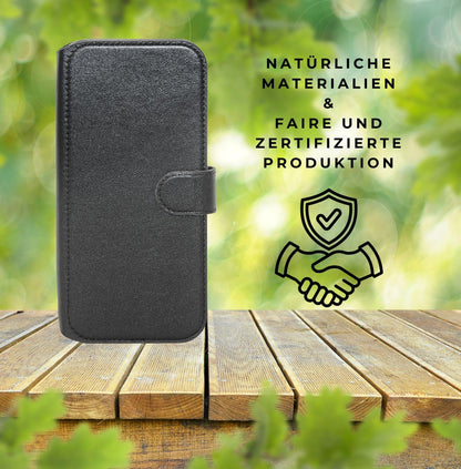 Leder Flipcover für Fairphone 4 / 5 / 6 - ohne Case