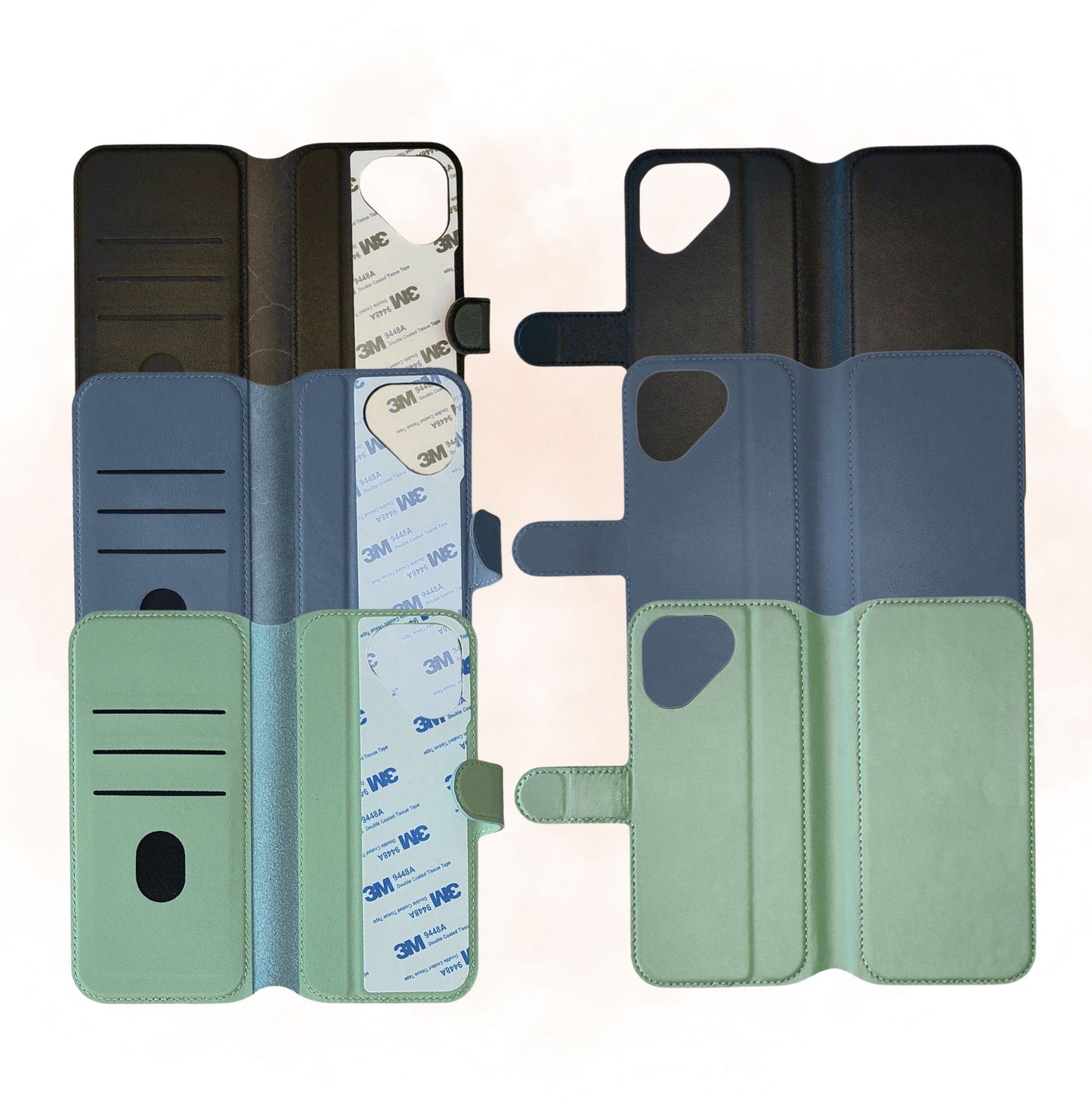 Fairphone 4 Leder Flip Cover + Case - Bundle zur Selbstmontage