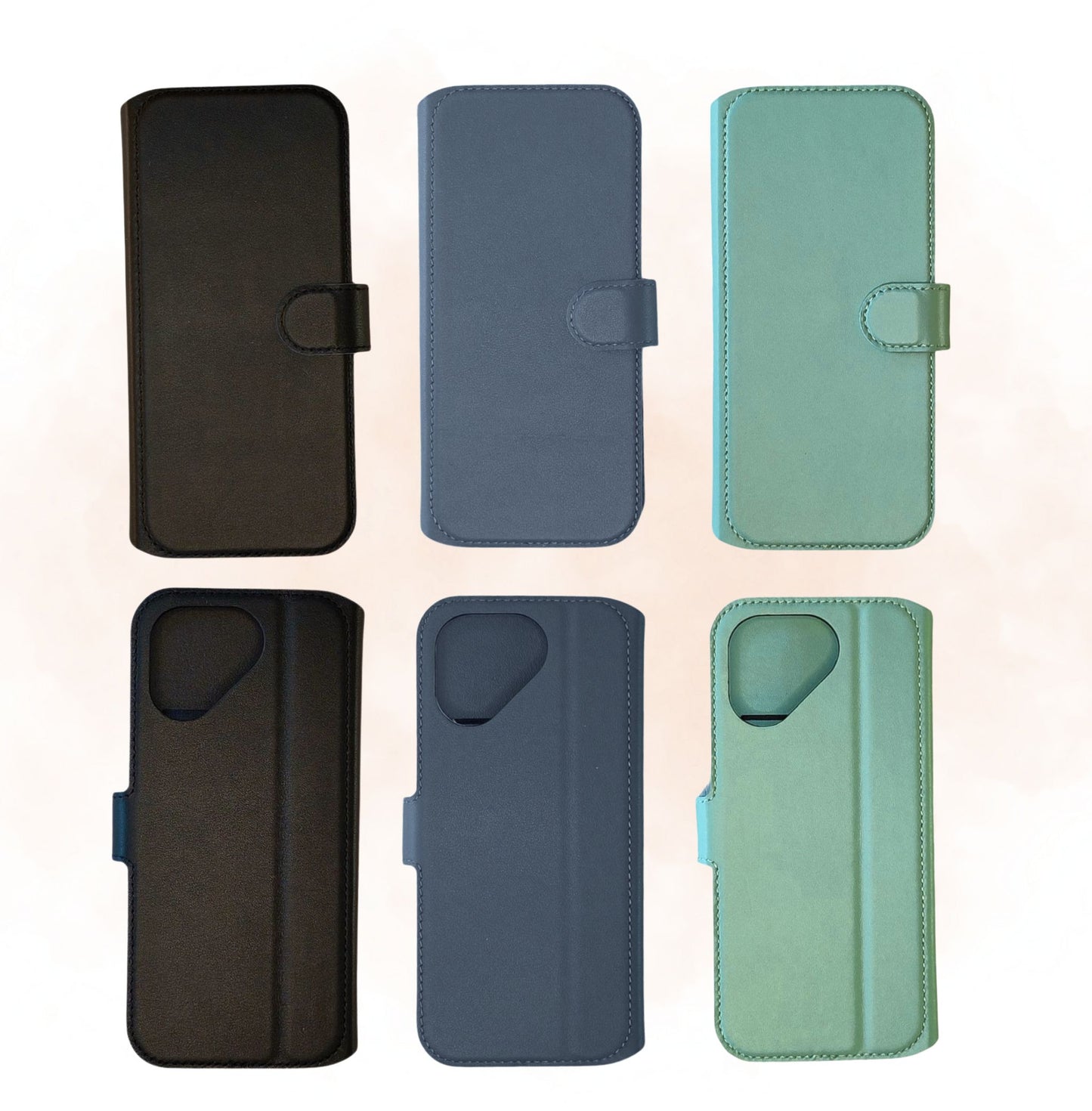 Fairphone 4 Leder Flip Cover + Case - Bundle zur Selbstmontage