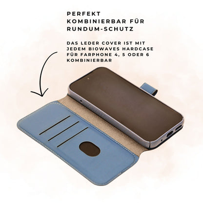 SmartShell 5 Leder Flip Case für Fairphone 5