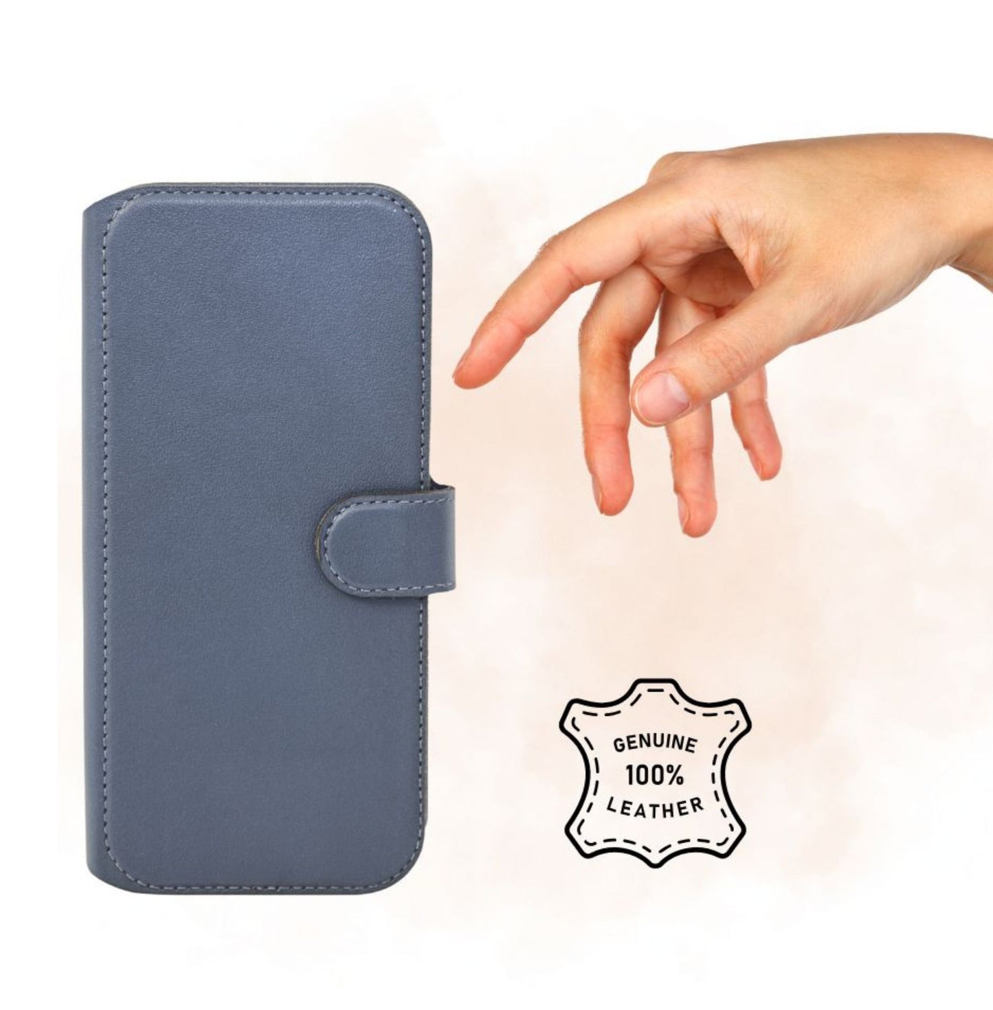 Fairphone 4 Leder Flip Cover + Case - Bundle zur Selbstmontage