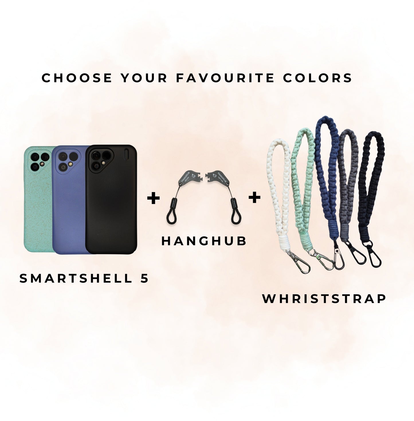 Mix and Match Bundle for Fairphone 5 - with wrist strap