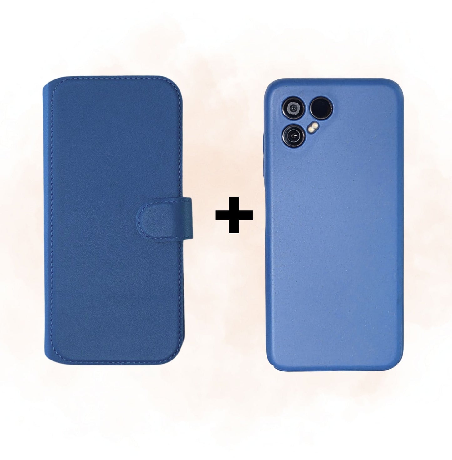 Leder Flip Cover für Fairphone 4 – Wallet Case Bundle